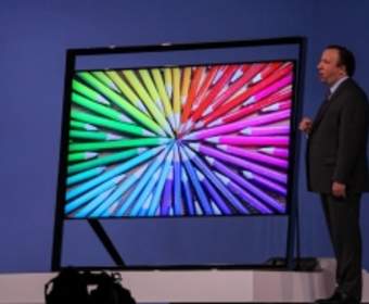 Как выглядит уникальный 85-дюймовый телевизор от Samsung