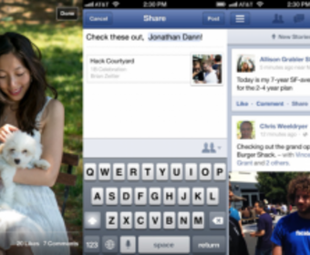 Facebook представила новые приложения для IOS и Android OS