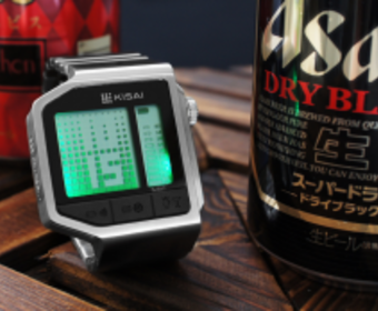 Японцы сделали часы с алкотестером