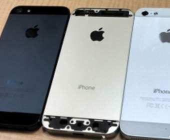 Золотая версия iPhone 5S появилась на фотографиях