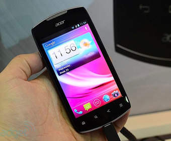 Acer продемонстрировала смартфон Liquid Glow E330