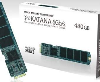 Новые SSD-накопители Mach Xtreme MX-KATANA оснащены интерфейсом SATA 6 Гбит/с