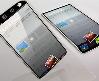 Palette: концепция смартфона , имеющего три дисплея