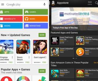 Какими особенностями обладают сервисы AppStore и Google Play?