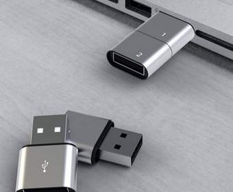 Концепт USB-флешек Amoeba