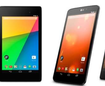 Google начала продавать белый Nexus 7, смартфон Sony и планшет LG Google Play Edition