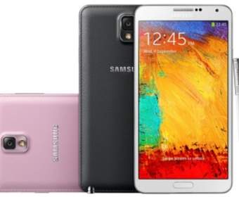 Samsung показала смартфон Galaxy Note 3 и 