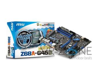 MSI представила материнскую плату Z68A-G45 на чипсете Intel Z68