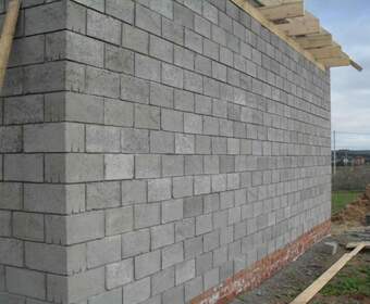 Шлакоблок стеновой – что можно построить?